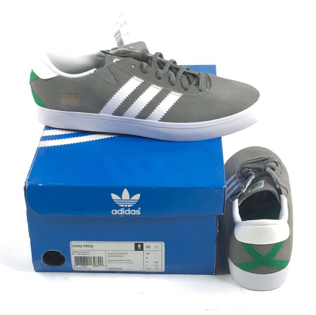 Adidas Gonz Pros MIDCIN/RUNWHT/FAIRWA Q33325 US Mens Size 7.5