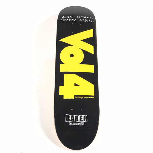 Baker Don "Nuge" Nguyen Volume 4 Black/Yellow 8.0" Skateboard Deck