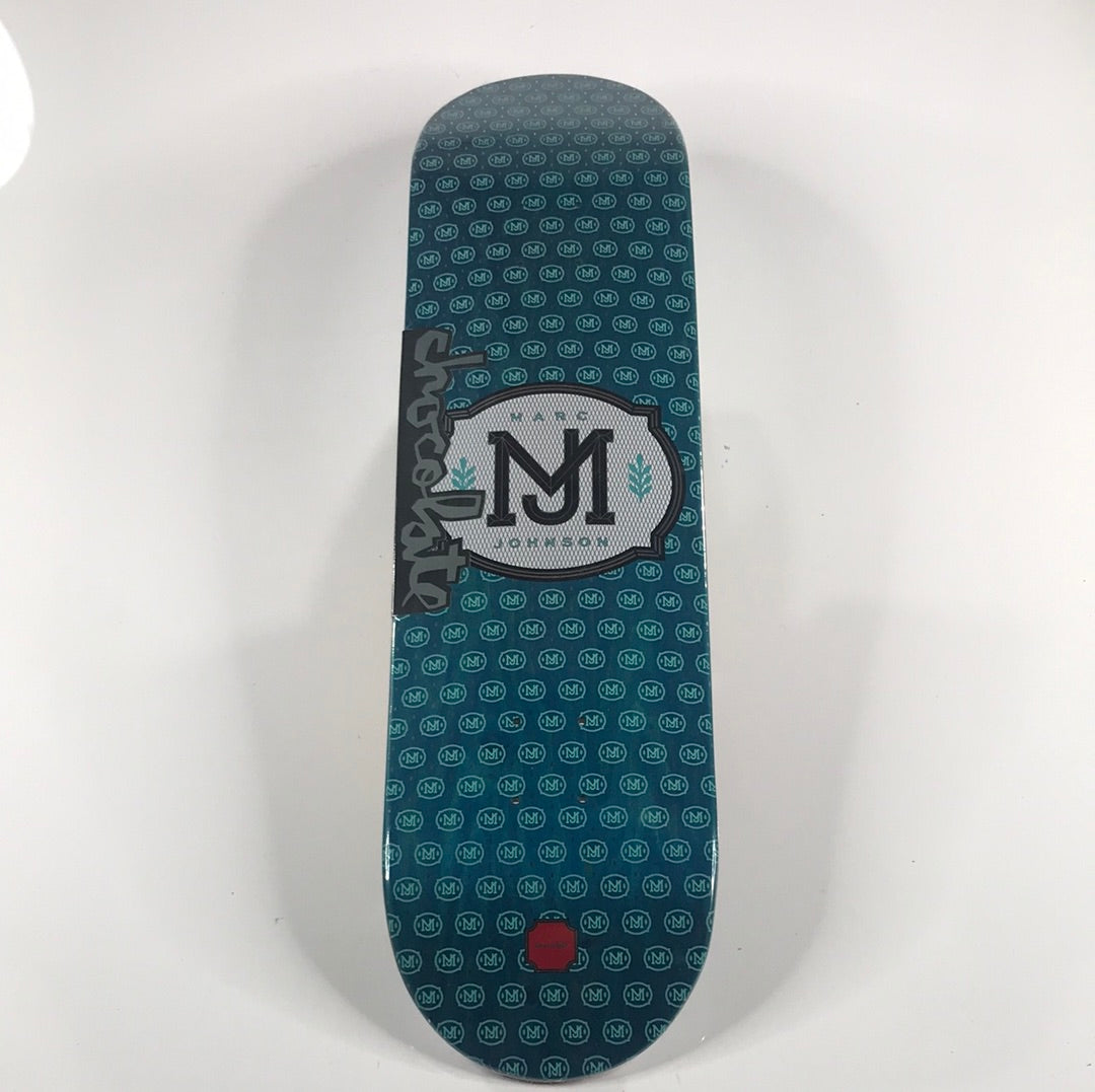 Chocolate Marc Johnson Monogram Blue 8.125 Skateboard Deck