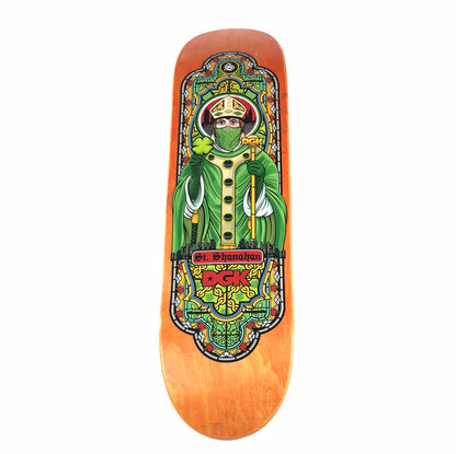 DGK John Shanahan Irish Orange 8.0 Skateboard Deck