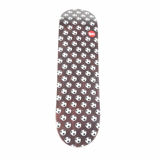 Skate Mental Soccerball Brown/Black/White 8.25 Skateboard Deck