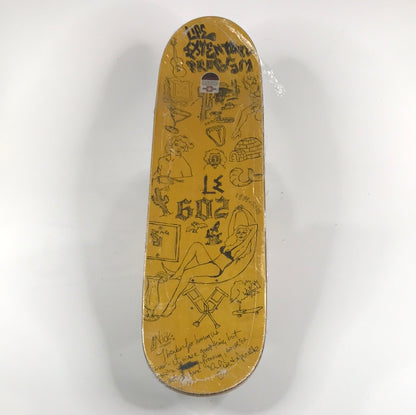 Life Extension Route Pile Jake Duncombe Sign Black 8.25 Skateboard Deck