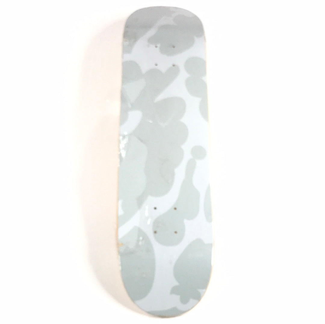 MLCS Grey Camo 8.0" Skateboard Deck