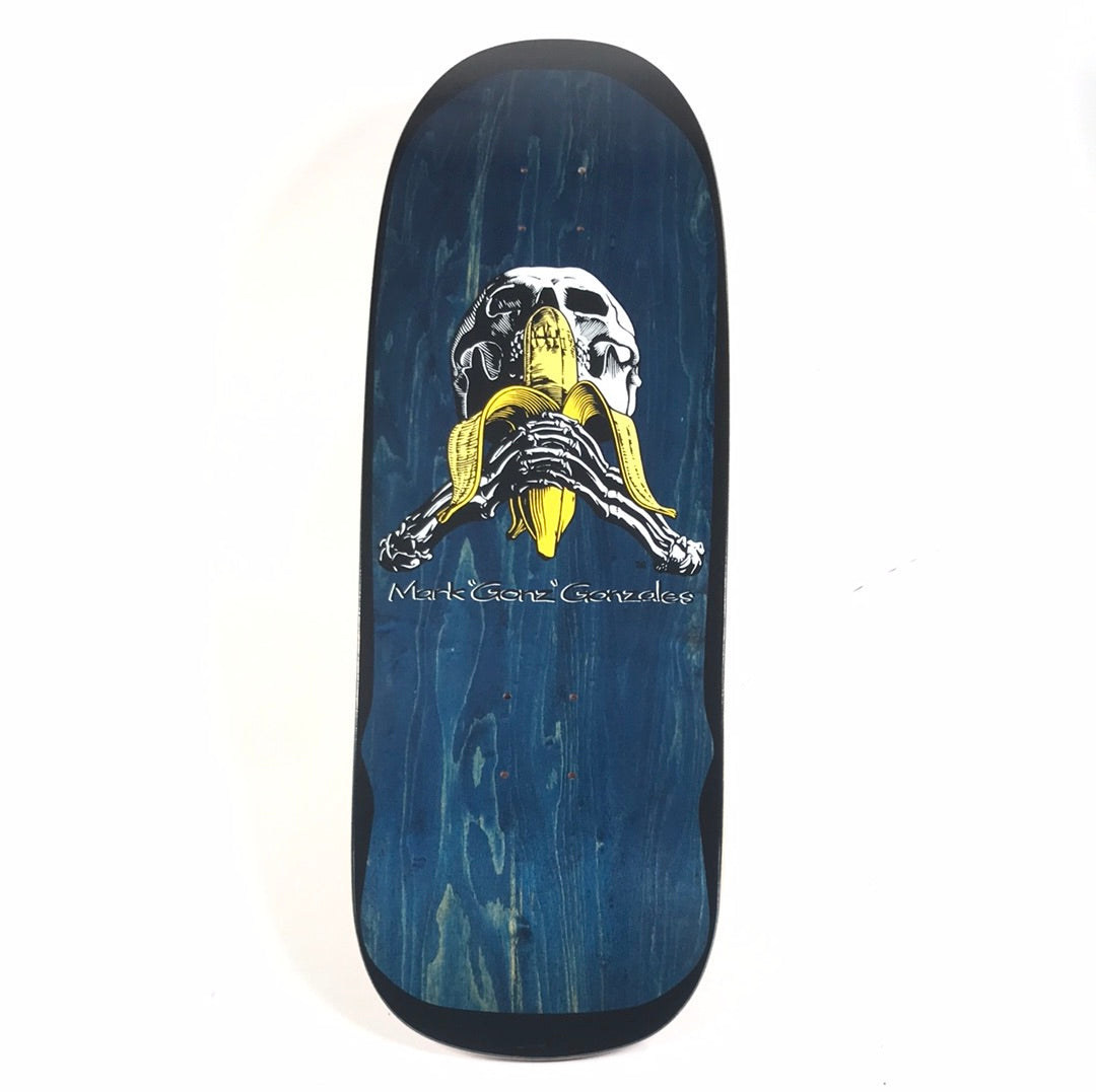 Blind Mark Gonz Gonzales Banana Skull Blue 9.875" Skateboard Deck