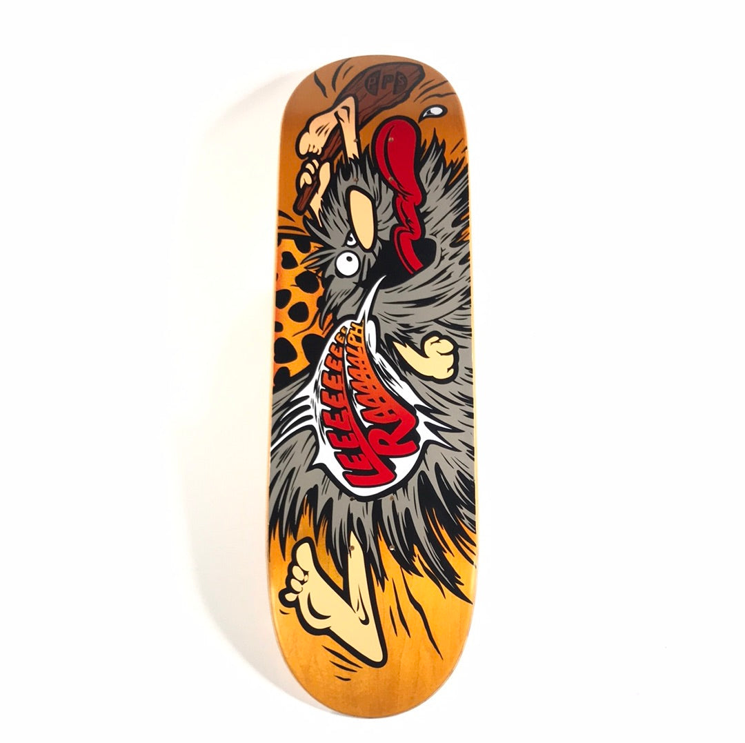 Pocket Pistols Lee Ralph Captain Caveman Orange 9.0 Skateboard Deck ...