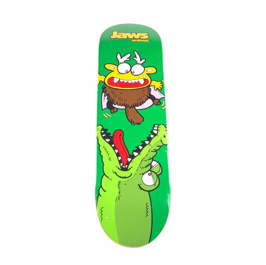 Birdhouse Aaron Jaws Homoki Alligator Green 8.0‚Äù Skateboard Deck