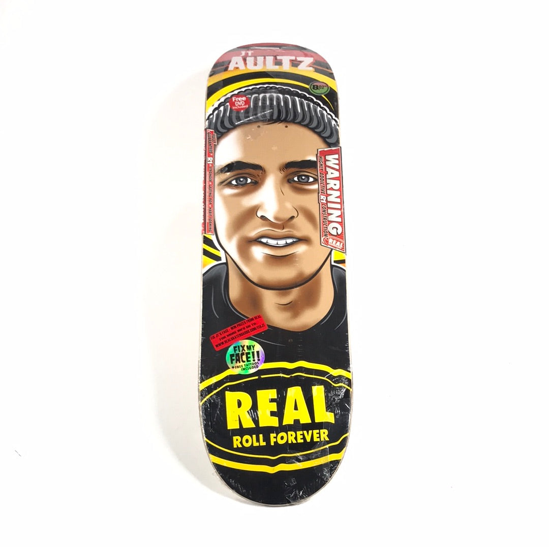 Real JT Aultz Fix My Face Multicolor 8.0" Deck