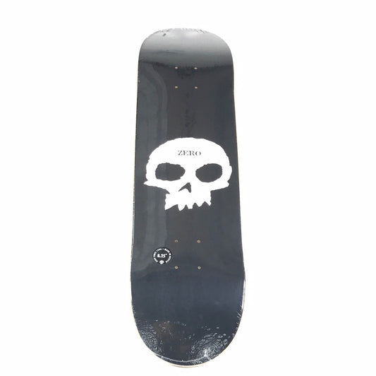 Zero Team Cassic Skull Black 8.25 Skateboard deck