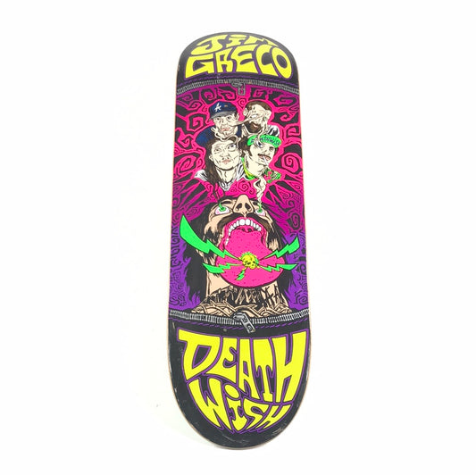 Deathwish Jim Greco Face Melt Multi 8.3 skateboard Deck