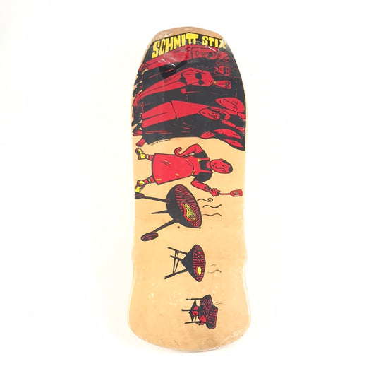 Schmitt Stix Joe Lopes Grill Tan 10'' Skateboard Deck