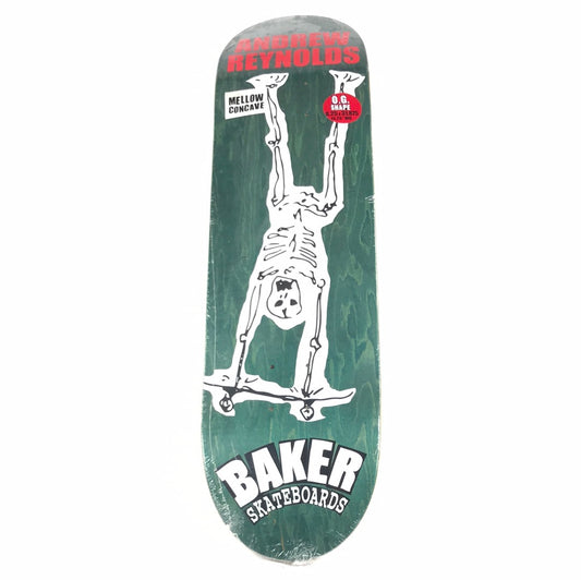 Baker Andrew Reynolds Grave Blue 8.25" Skateboard Deck