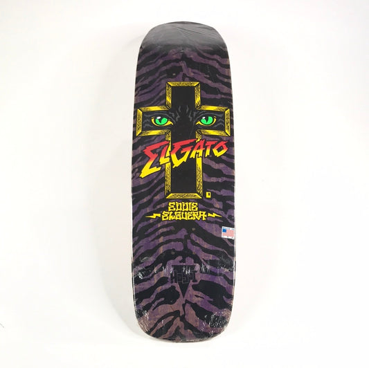 Hosoi Eddie Elguera El Gato Purple 8.75" Skateboard Deck