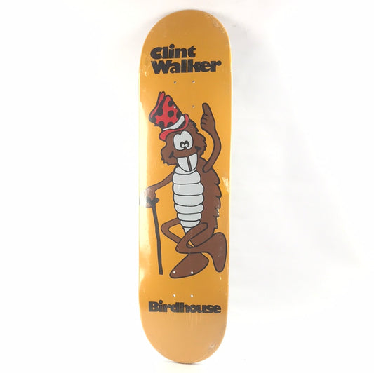 Birdhouse Clint Walker Dancing Bug Orange/Brown 8.3'' Skateboard Deck