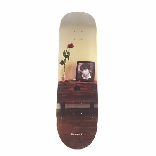 Love Sick Team Photo and Cigs Brown 8 1/8 Skateboard Deck