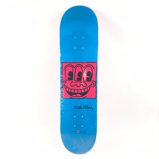Alien Workshop Keith Haring 3 Eyes Blue/Red 8.25'' Skateboard Deck