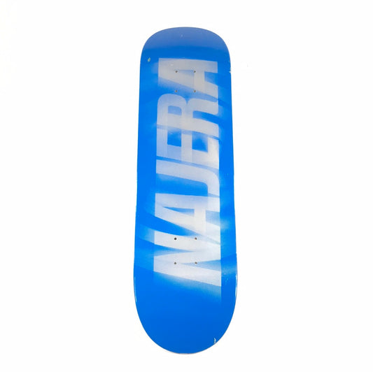 Primitive Diego Najera Name Blue Silver 8.25 Skateboard Deck