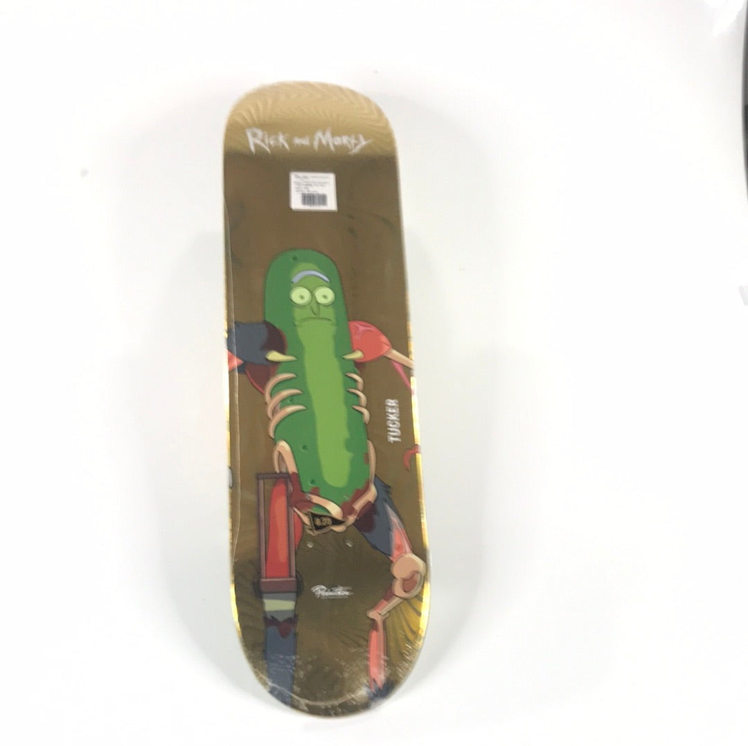 Primitive Rick & Morty Nick Tucker Pickle Rick Yellow 8.25 Skateboard Deck