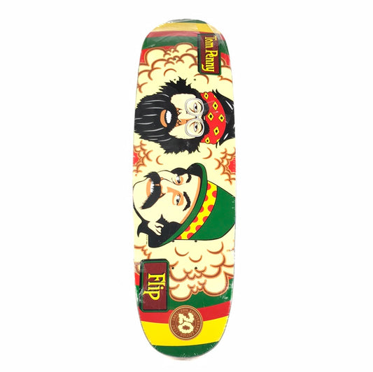 Flip Tom Penny Cheech & Chong Rasta 7.75 Skateboard Deck