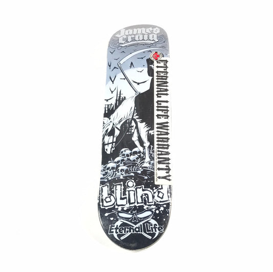 Blind James Craig Eternal Life Black/White 7.8‚Äù Skateboard Deck