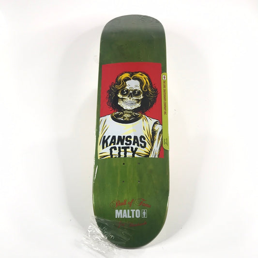 Girl Sean Malto Hall Of Fame Green 8.125 Skateboard Deck