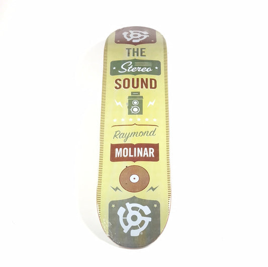 Stereo Raymond Molinar The Stereo Sound Multicolor 8.0‚Äù Skateboard Deck