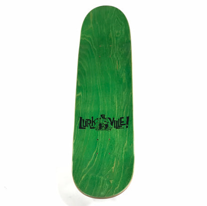 Lurkville Peek-a-Boo Red/Blue/Black 8.25" Skateboard Deck