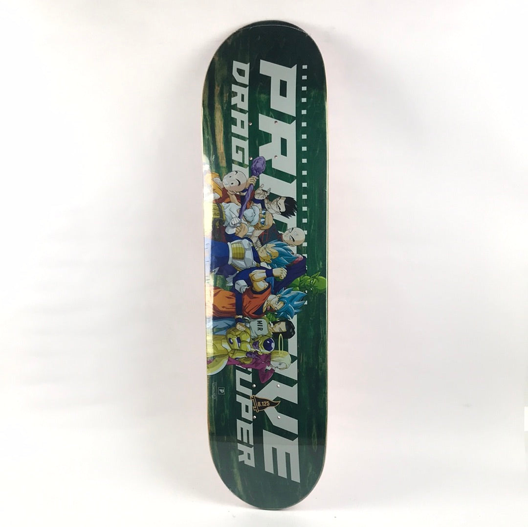 Primitive Dragon Ball-Z Super Green 8.125" Skateboard Deck