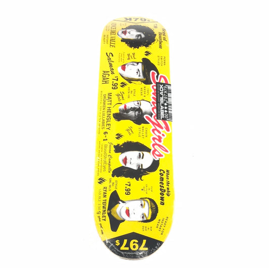 Black Label Shopping Yellow 8.1 Skateboard Deck