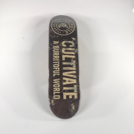 Element Chipotle Cultivate a Burrito World Brown 8.0 Skateboard Deck RT