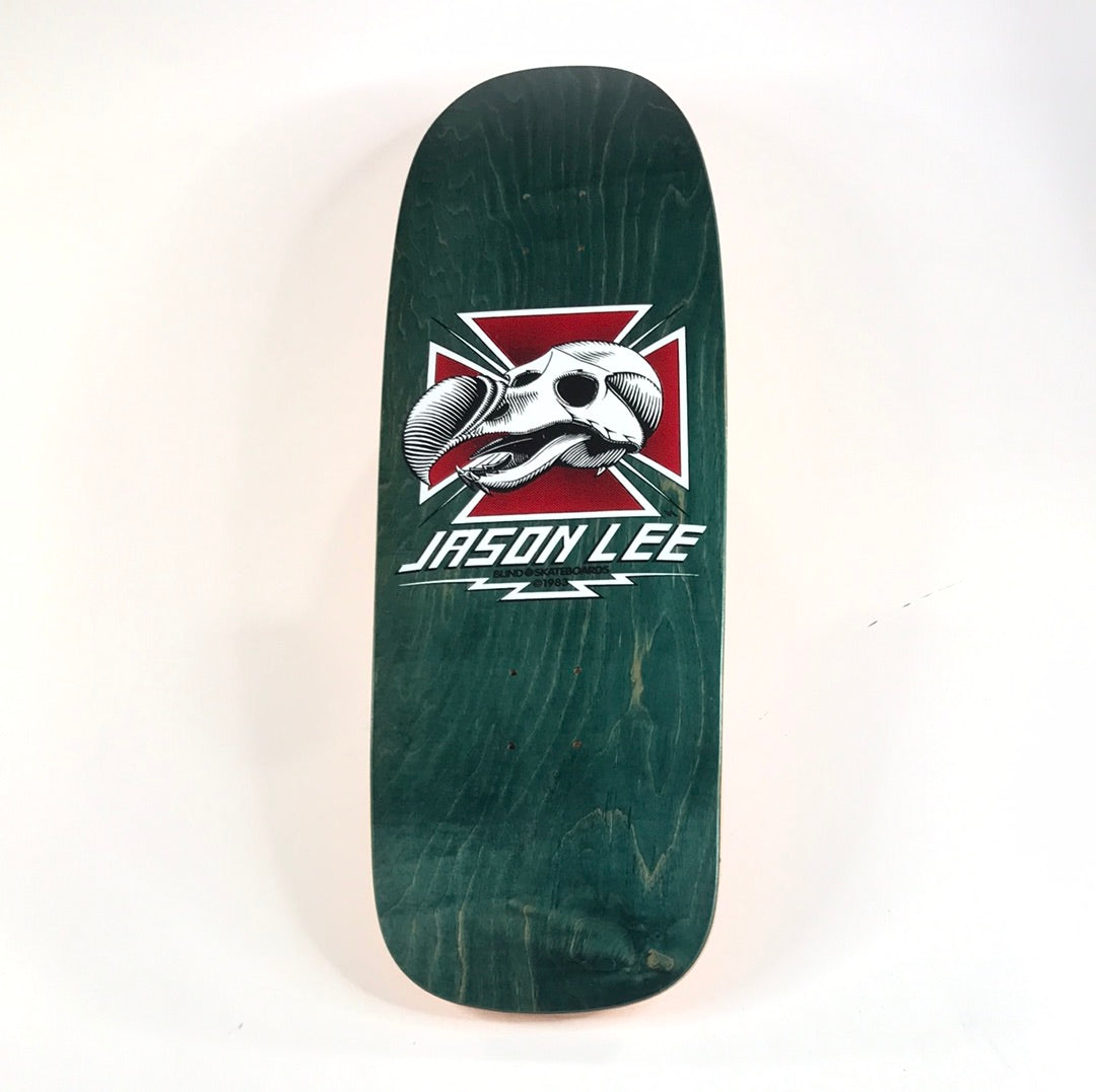 Blind Jason Lee Dodo Skull Green 9.625" Skateboard Deck
