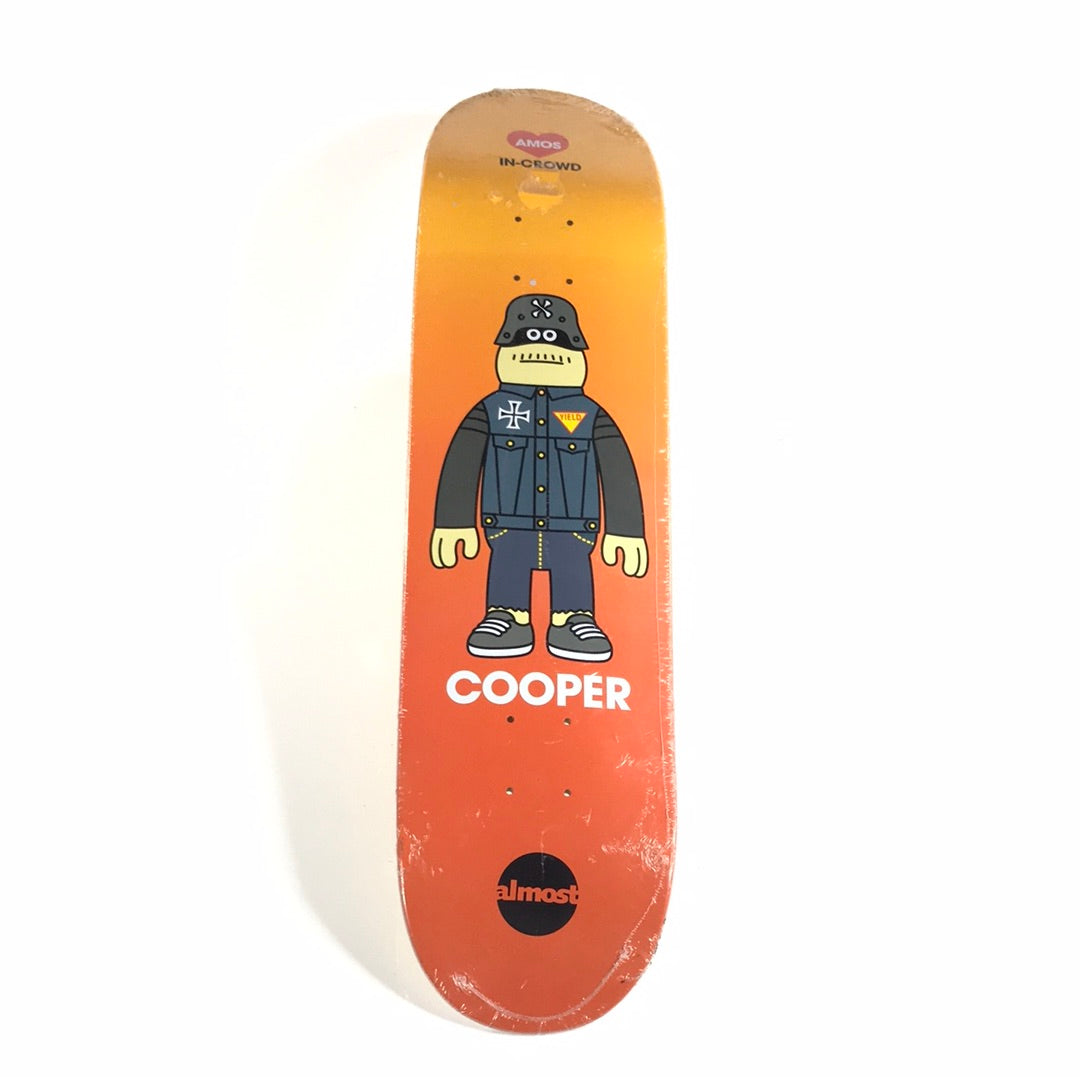 Almost Skateboards x Amos Toys - Cooper Wilt - In Crowd - Orange Fade - 7.9