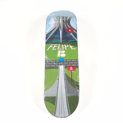Plan B Felipe Gustavo Mini Golf Multi 8.0 Skateboard Deck