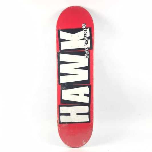 Baker Riley Hawk Brand Logo Red/White 8.4'' Skateboard Deck