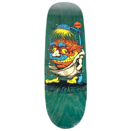 Anti-Hero Grimple Stix Frank Gerwer Everslick Disguise Green Woodgrain 8.75" Skateboard Deck