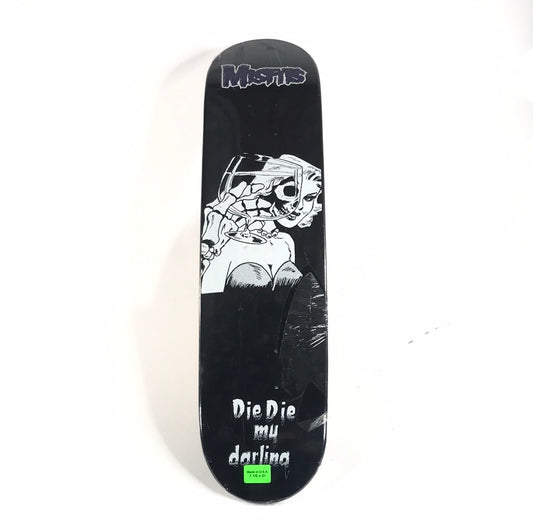 Misfits Team Die My Darling Black/White 7.5'' Skateboard Deck