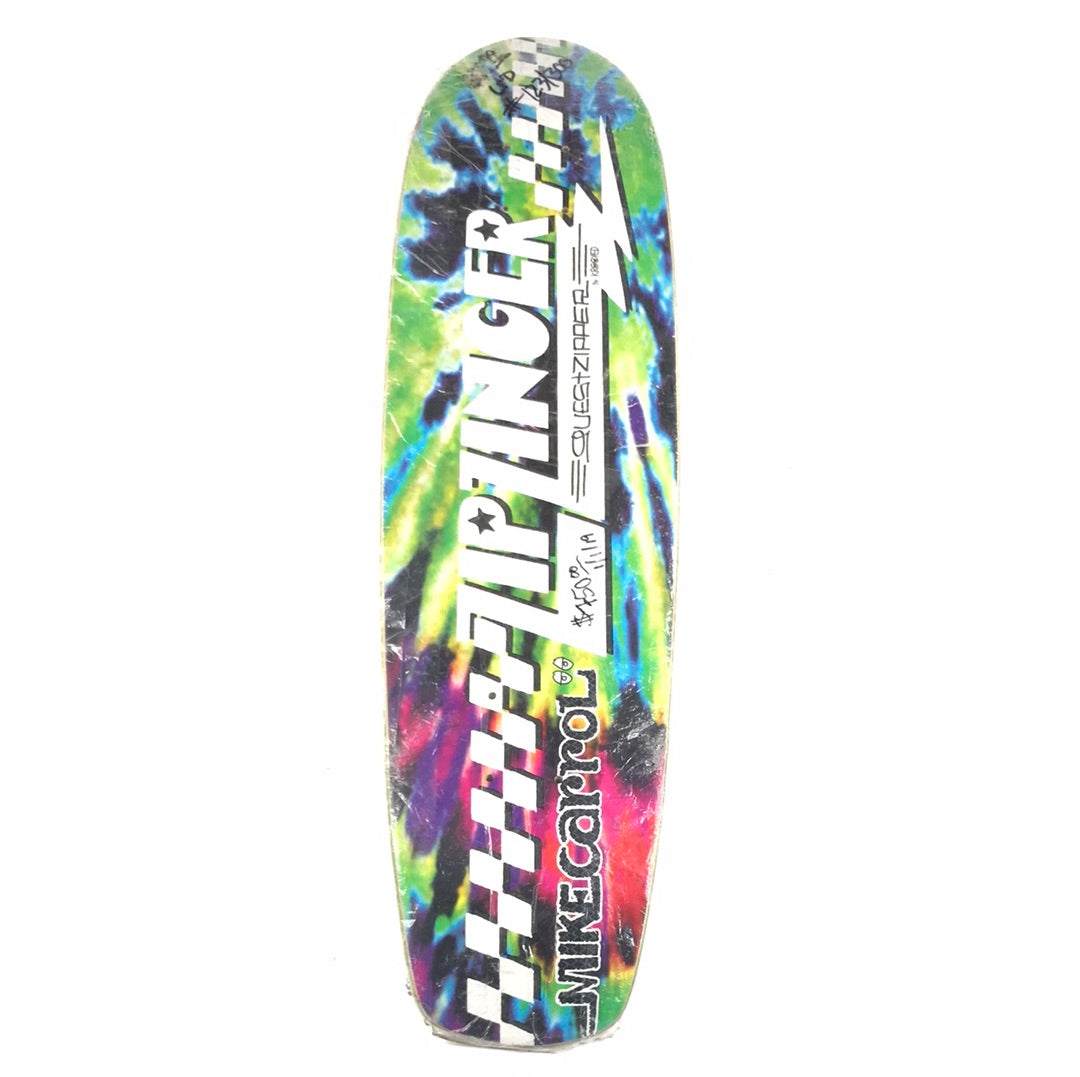 Krooked Mike Carroll Zip Zinger Tie Dye 7.75  gripped Skateboard Deck