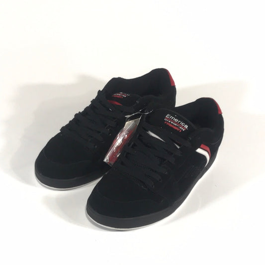 Emerica KSL 1 Kevin Spanky Long Black/White/Red Shoes