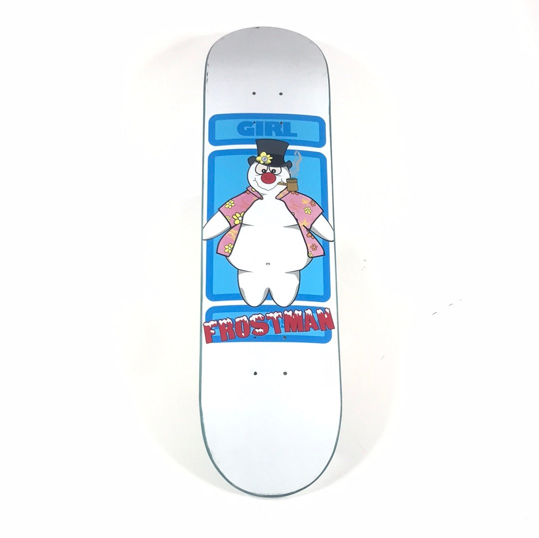 Girl Eric Koston Frostman White 7.75" Skateboard Deck