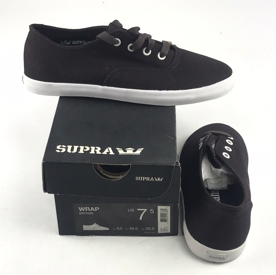 Supra Wrap Brown US Mens Size 7.5