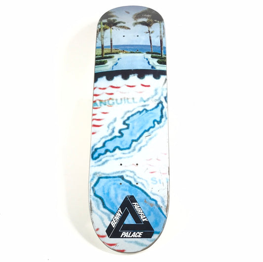 Palace Benny Fairfax Beach Map 8.12‚Äù Skateboard Deck