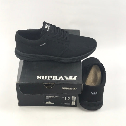 Supra Hammer Run Black/Black-Black US Mens Size 12