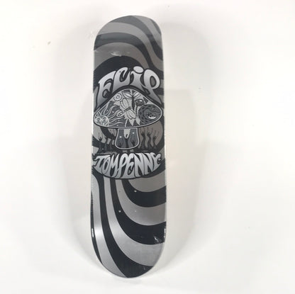 Flip Tom Penny Grey LoveShroom Silver 8 Skateboard Deck