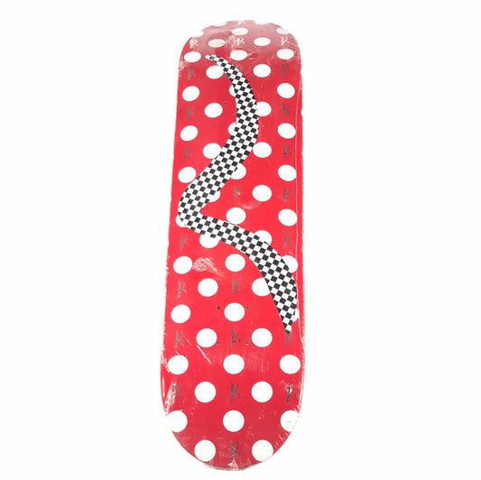 Stacks Team Poke A Dot Red 8.0 skateboard Deck