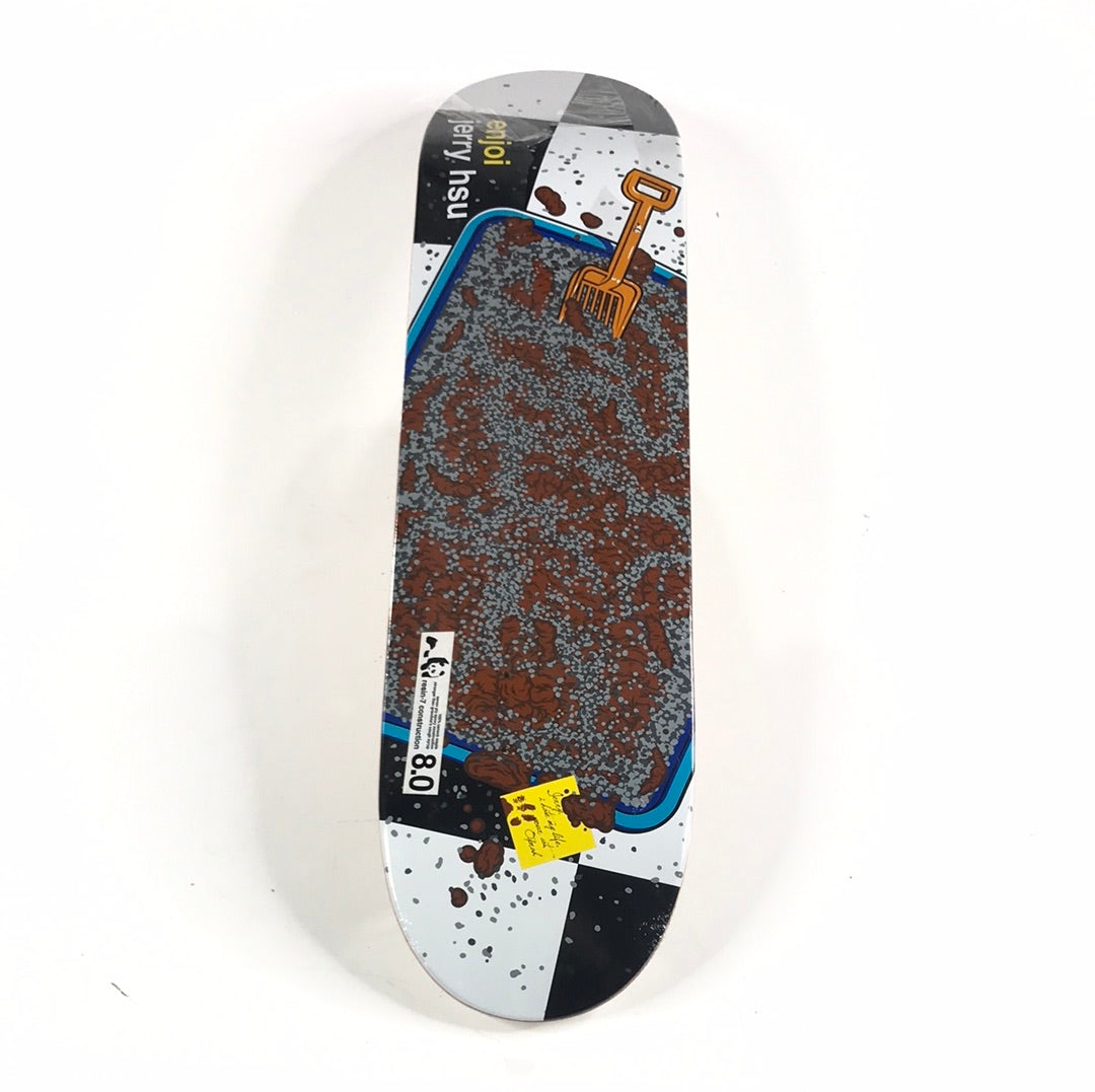 Enjoi Jerry Hsu Kitty Litter Multi 8.0 Skateboard Deck
