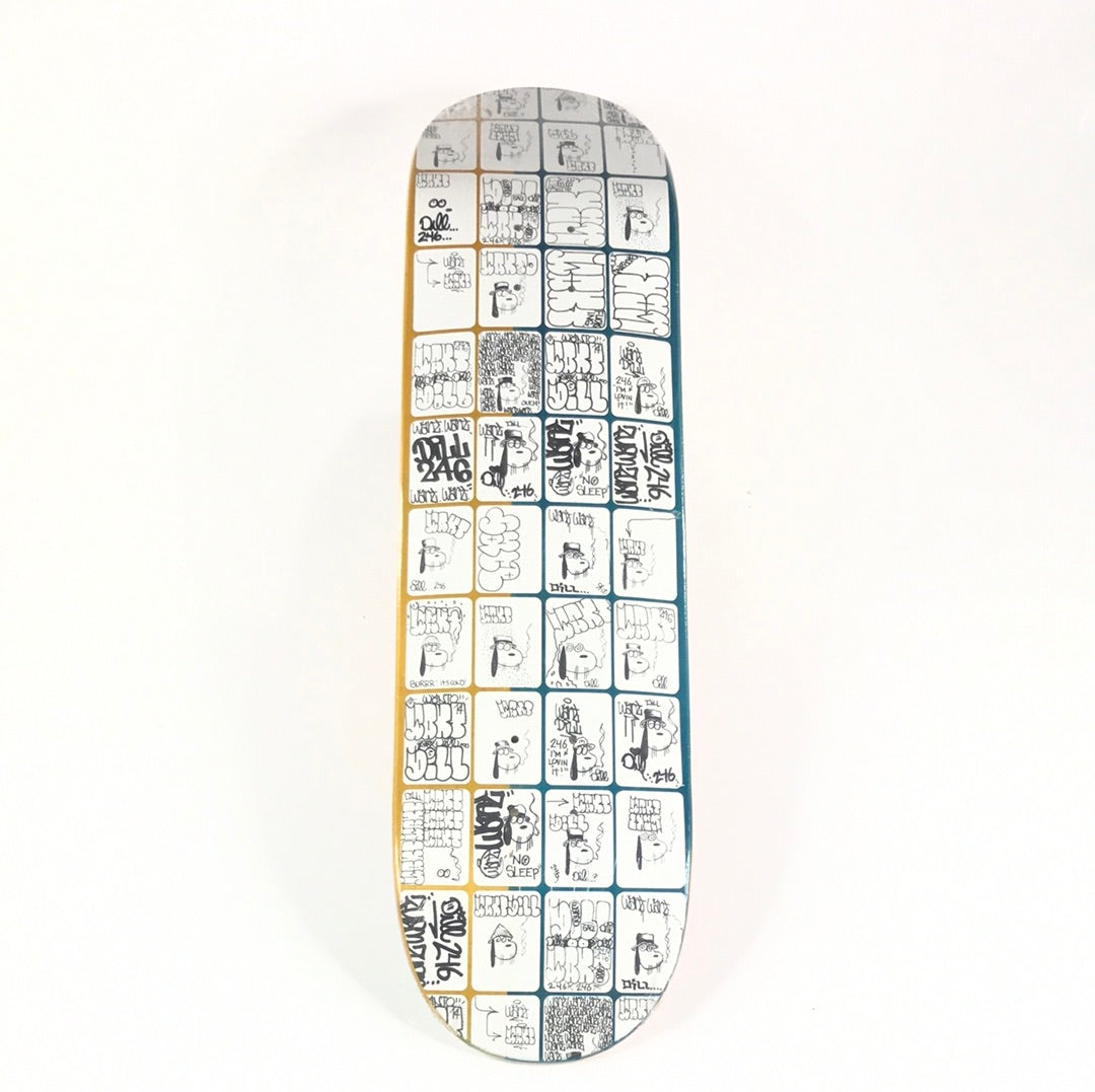 Fucking Awesome x Wanto Skateboard - Jason Dill - Graffiti - 8.25 Deck