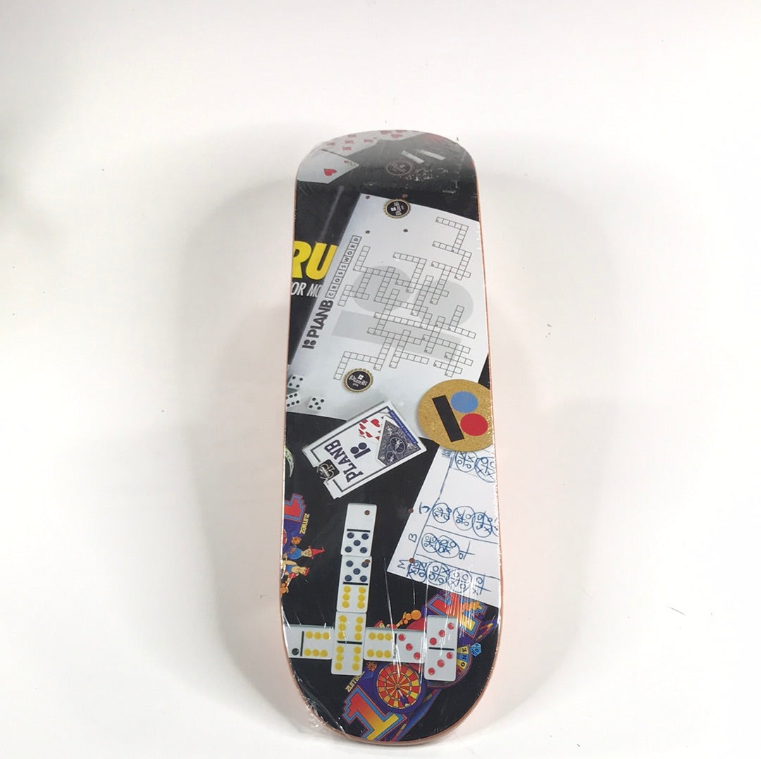 Plan B Team Zumiez 100ks Black 8.25 Skateboard deck