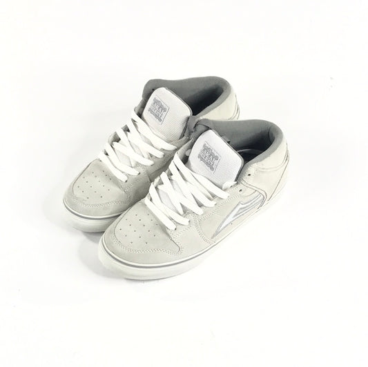 Lakai Carroll Select White Suede Shoe Size 8.5