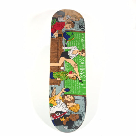 Deathwish Neen Williams Sex Ed Green 8 3/8 Skateboard Deck