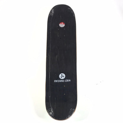 917 Team Lucky Cat Green 7.75' Skateboard deck