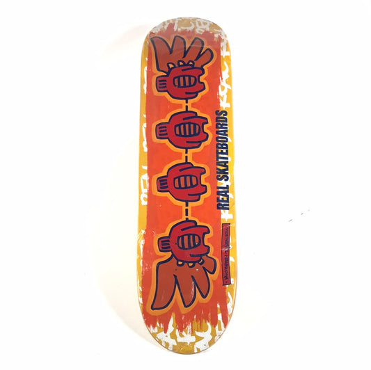 Real O'Brien Slap Magazine Team Orange Team 8'' Skateboard Deck